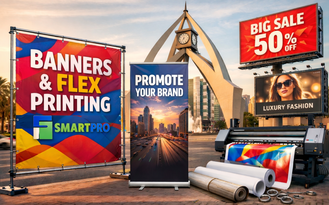 Banners & Flex Printing in Clock Tower Deira, Dubai, UAE – Smart Pro